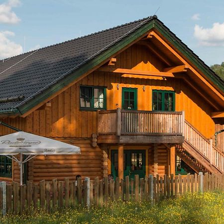 Blockhaus - Ferienwohnung Sunrise Augustusburg Eksteriør bilde