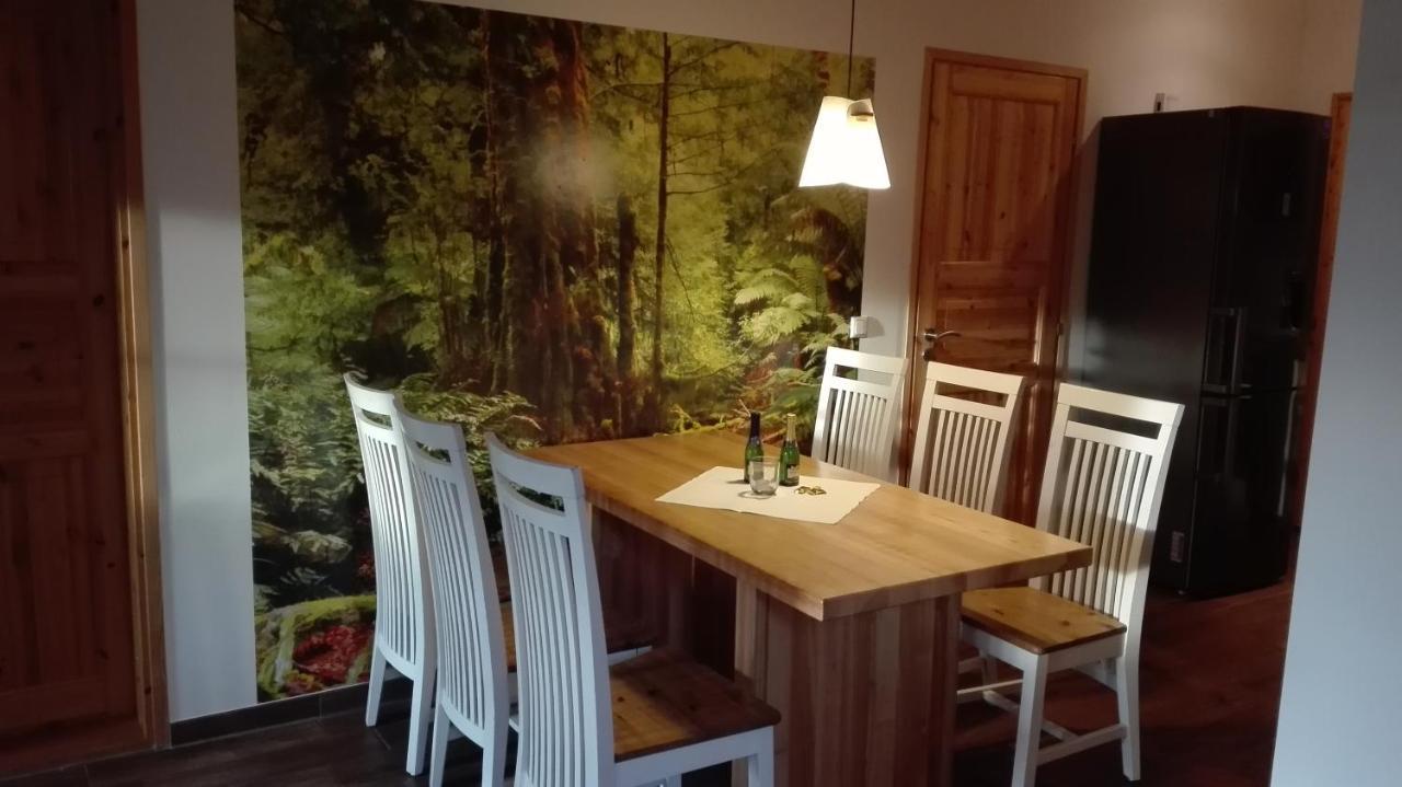 Blockhaus - Ferienwohnung Sunrise Augustusburg Eksteriør bilde