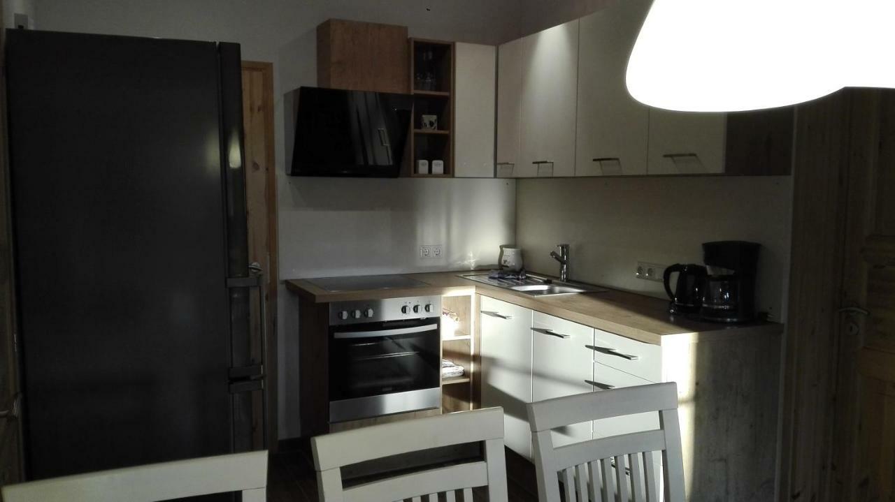 Blockhaus - Ferienwohnung Sunrise Augustusburg Eksteriør bilde