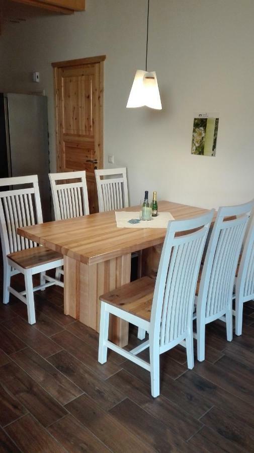 Blockhaus - Ferienwohnung Sunrise Augustusburg Eksteriør bilde