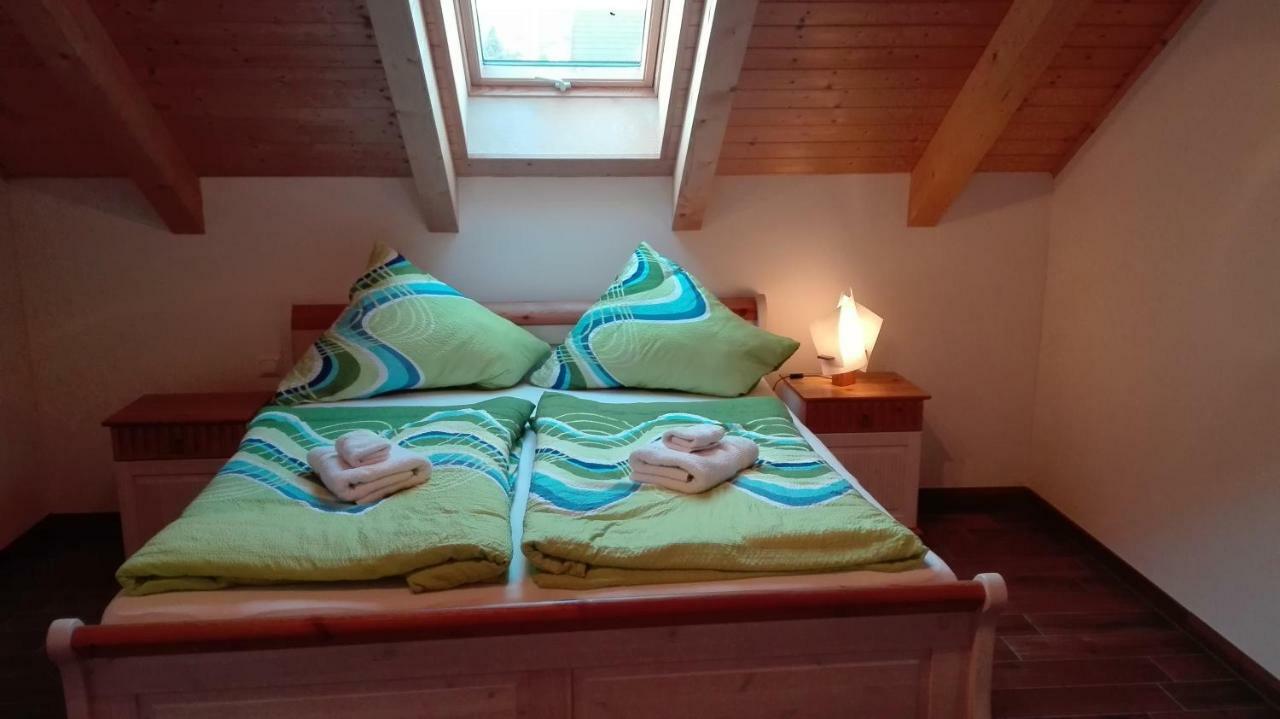 Blockhaus - Ferienwohnung Sunrise Augustusburg Eksteriør bilde