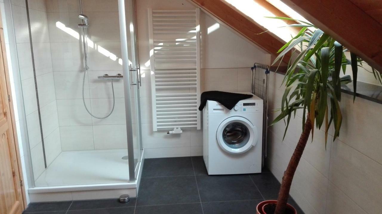 Blockhaus - Ferienwohnung Sunrise Augustusburg Eksteriør bilde